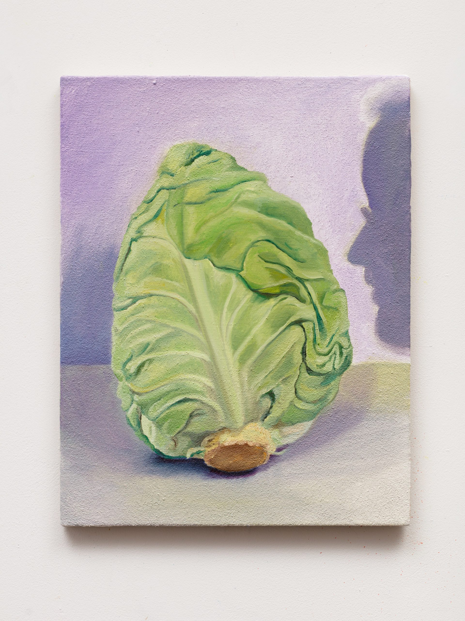 Allison Katz, Cabbage (and Philip) No. 25, 2020