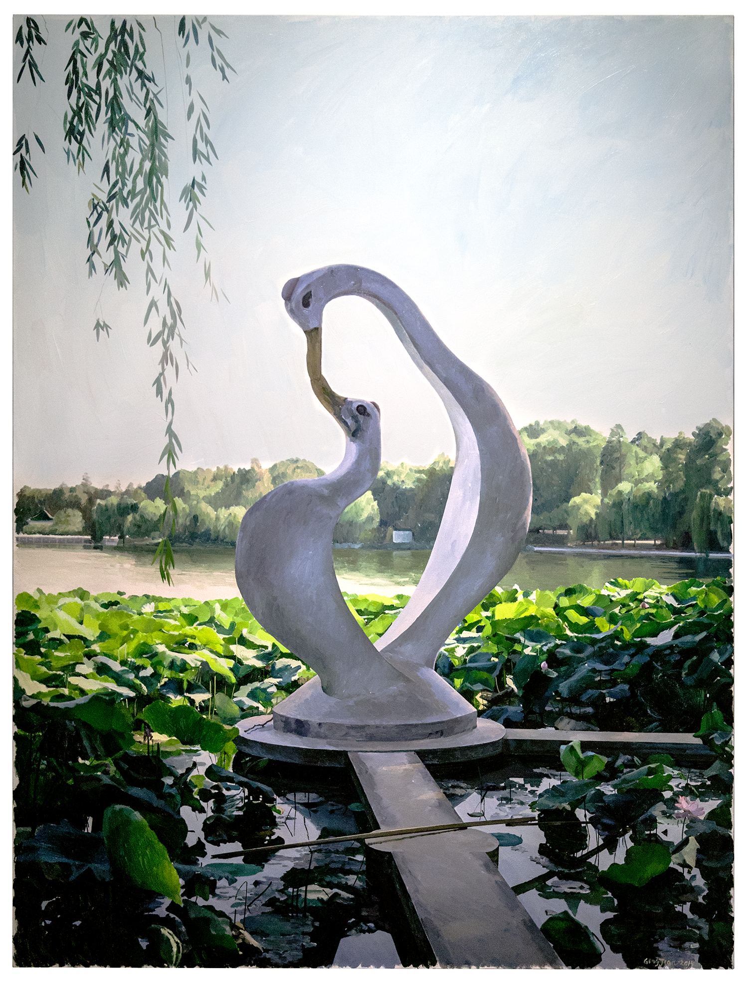 Gong Jian, Swan No.5, 2015