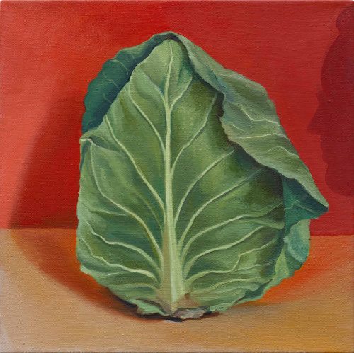 艾莉森·卡茨，Cabbage (and Philip), no.22，2020