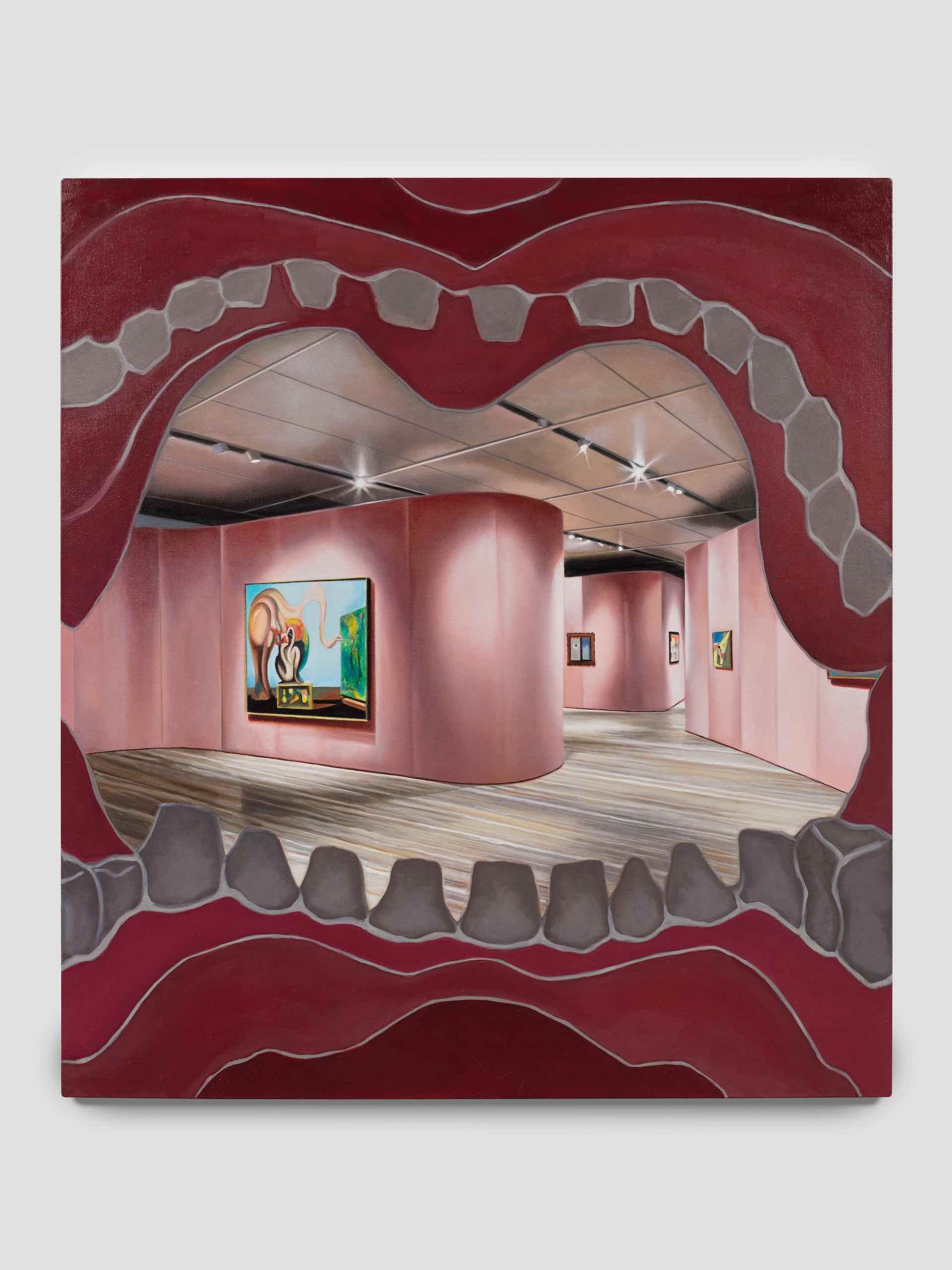 Allison Katz, Interior View II, “William N. Copley”, Milan, 2016-17, 2021