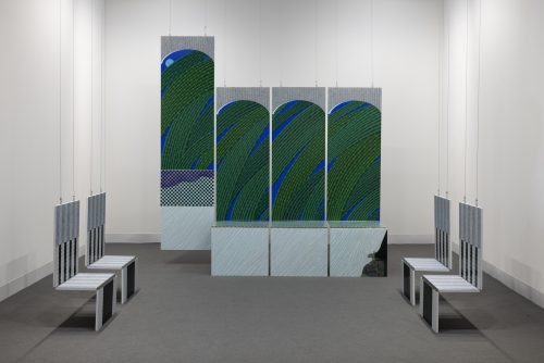 Yong Xiang Li, 8 Chairs (Adolescent Fabrications), 2022
