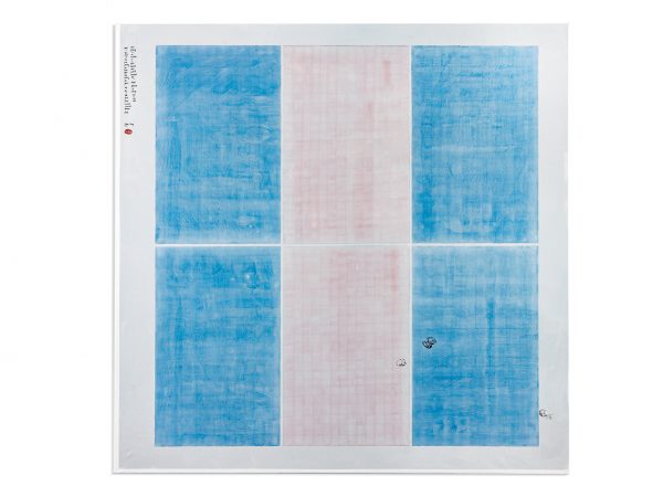 Evelyn Taocheng Wang, Quail Eggs and Imitation of Agnes Martin, 2023