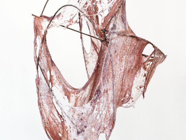 Mire Lee, Open Wound: Skin Sculpture studio prototype #3, 2024