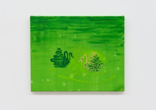 Zhou Siwei, Black Swan, White Swan (Matcha Latte), 2025