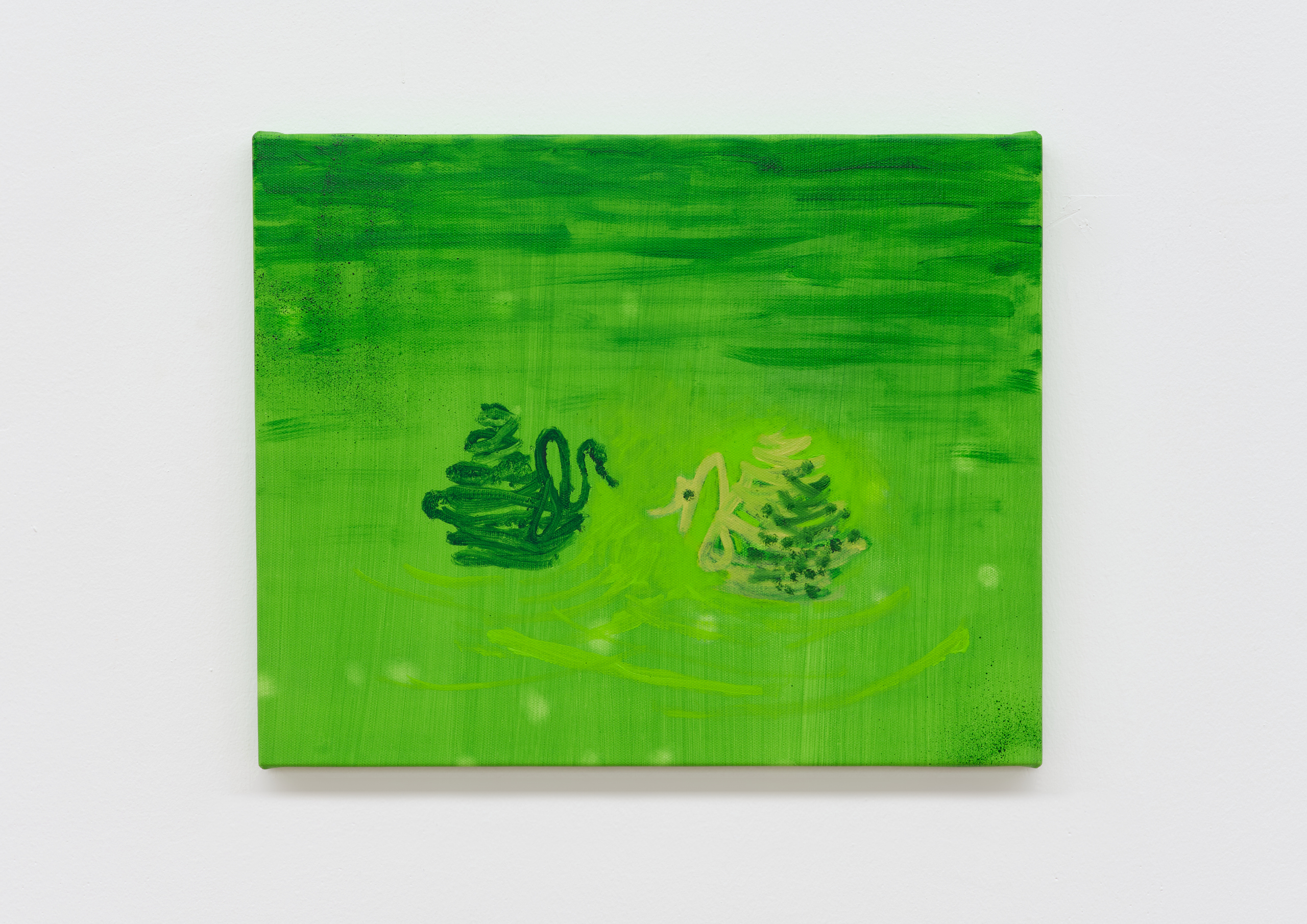 Zhou Siwei, Black Swan, White Swan (Matcha Latte), 2025