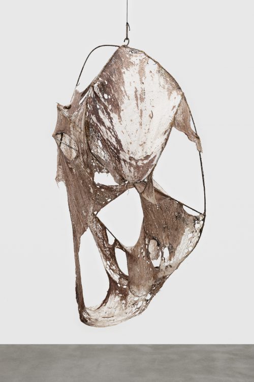 Mire Lee, Open wound: Skin Sculpture studio prototype #5, 2024