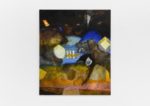 Leidy Churchman, Vivid Blue Hunger Moves The World, 2025