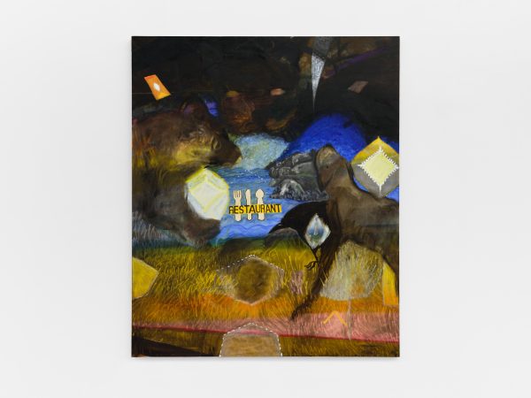 Leidy Churchman, Vivid Blue Hunger Moves The World, 2025