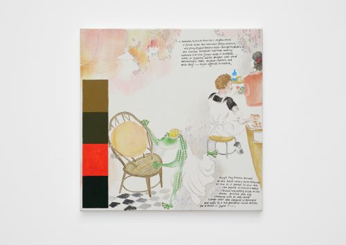 Evelyn Taocheng Wang, Frog Princess and Designer Chair, 2025