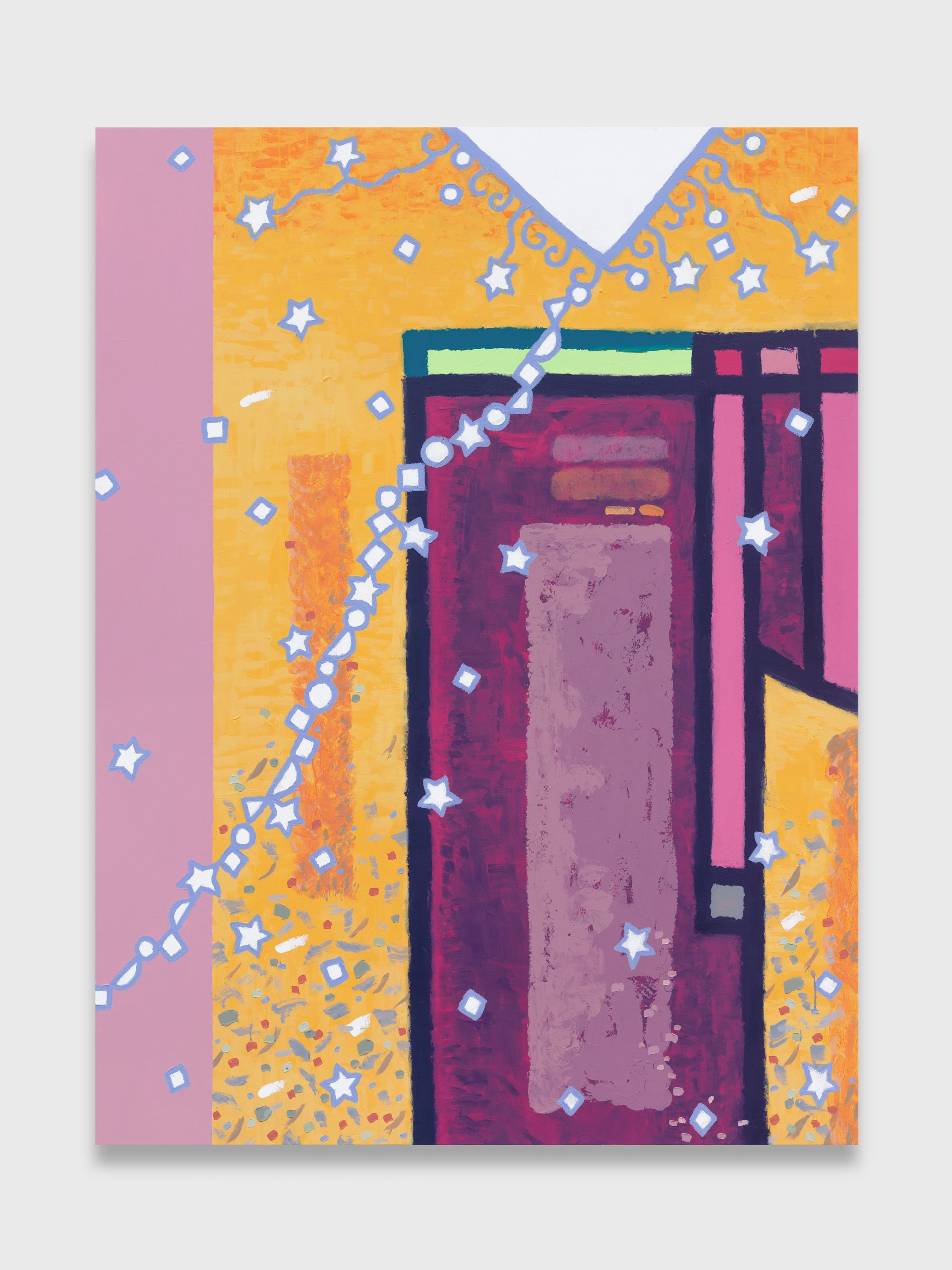 尉洪磊，白色幻想 - 棱角花朵的延伸，2026