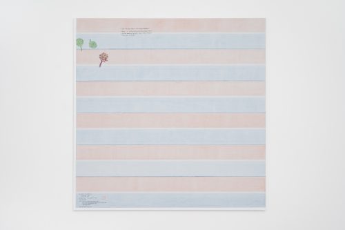 Evelyn Taocheng Wang, Wow, Artichoke is so fancy and Imitation of Agnes Martin, 2026